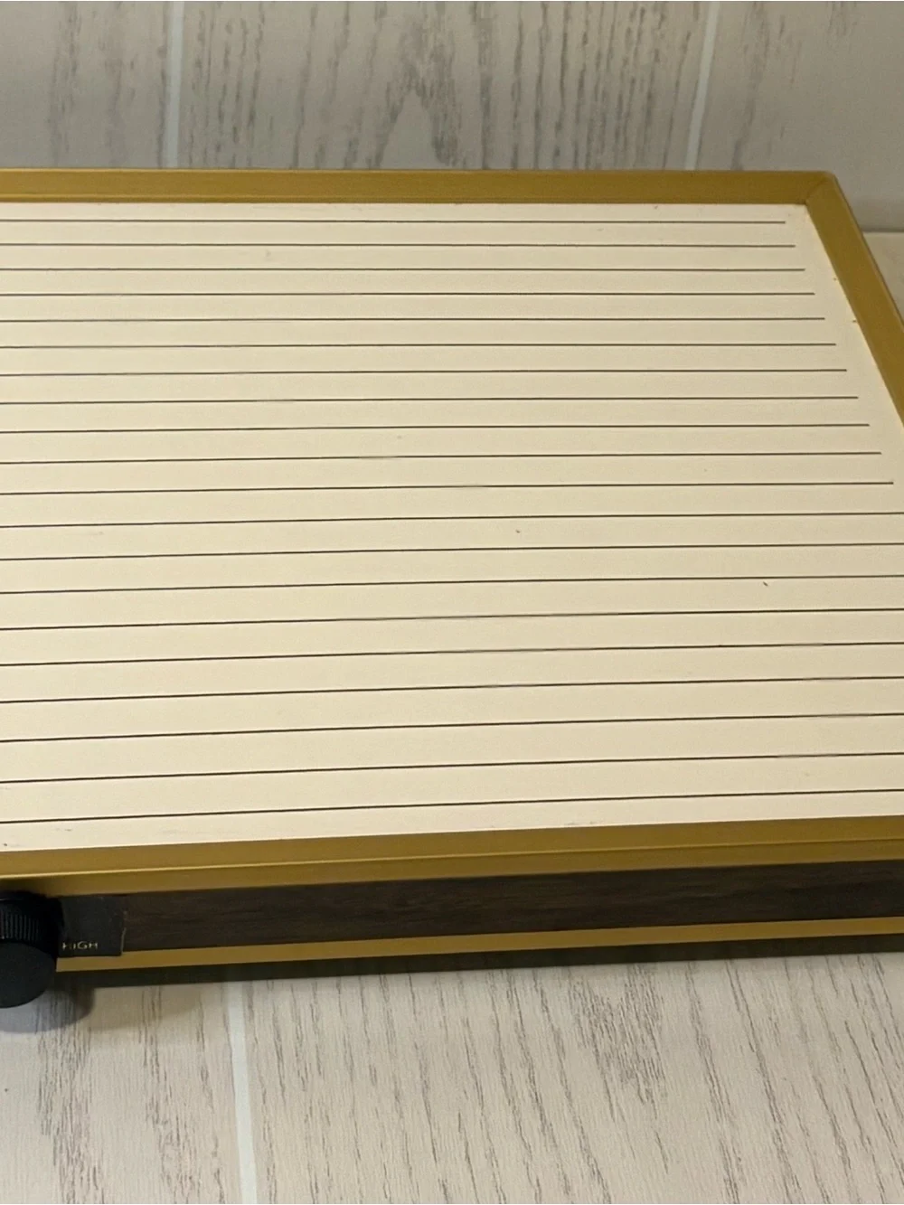 Vintage Rival hot electric tray. Hot plate With Original Box Tested Works